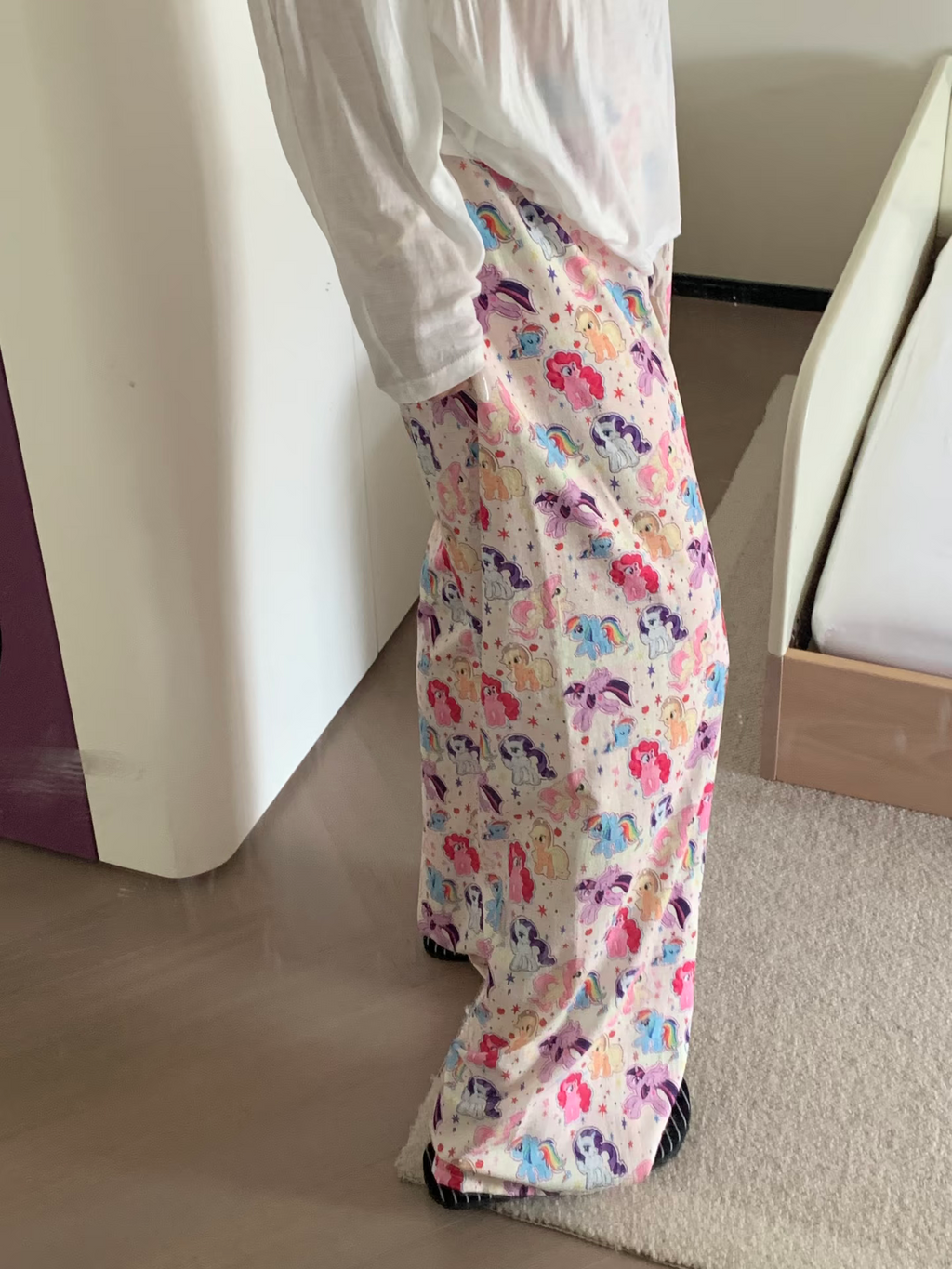 MLPony Fashion Cute Loungewear Pants / Walking Pants / Pajama Pants / Cooling Pants / Cloud Cotton Ultra Soft